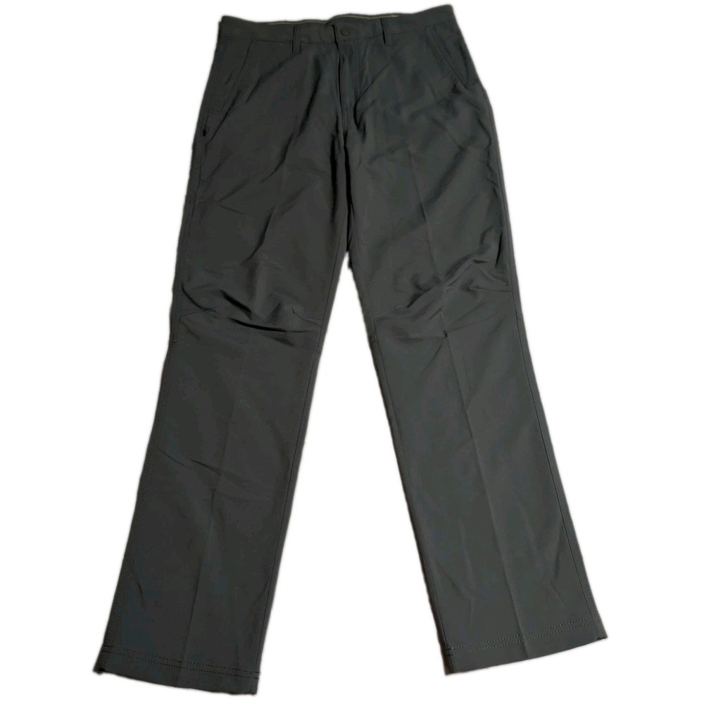 Alpine Design Mens 34x32 Gray Stretch Hiking Pants Outdoor Travel Performance